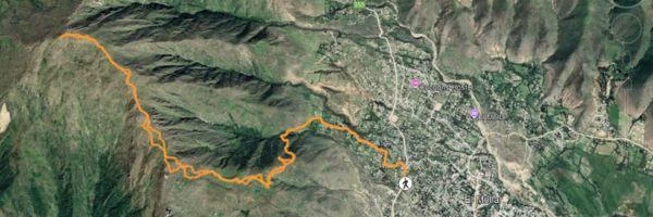 Plano de Cerro Ñuñorco